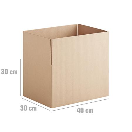 Cajas De Carton Corrugado 40x30x30cm. 