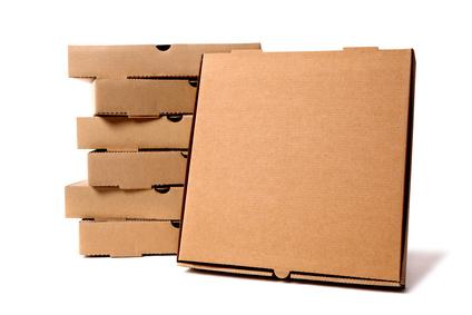 Cajas para Pizza Chica Cartón Micro Marrón x50