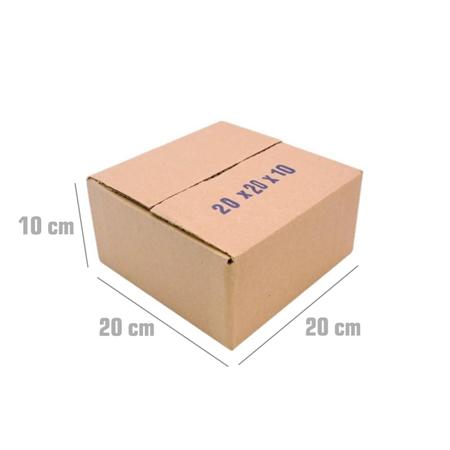 Cajas De Carton Corrugado 20x20x10cm.