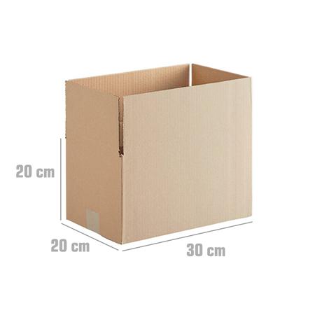 Cajas De Carton Corrugado 30x20x20cm.