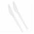 Cuchillos Plasticos Económicos Blancos x1000