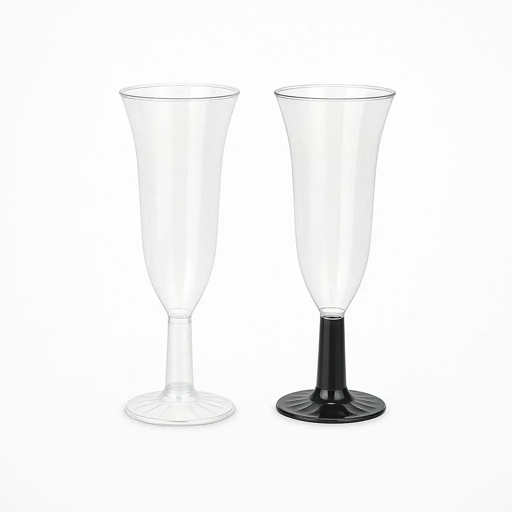 Copas plasticas champagne nancy rigidas - colores varios -