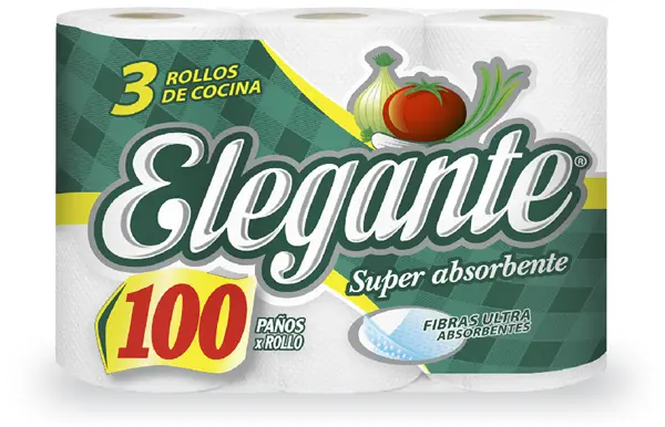 Toallas para cocina elegante 3x100 hojas