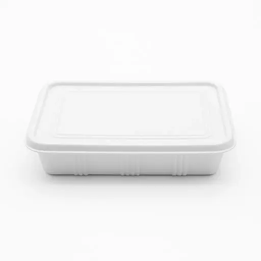 Bandeja biodegradable fecula de maiz tapa - medidas varias -